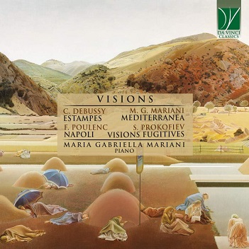 Cover van Mariani, Maria Gabriella – Visions - Suites For Piano