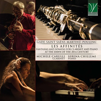Cover van Carulli, Michele & Serena Chillemi – Les Affinites-Fantasias & Sonatas For Clarinet & Piano