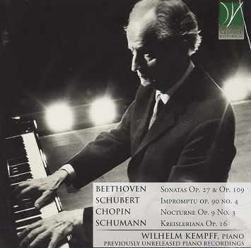 Cover van Wilhelm Kempff – Beethoven, Chopin, Schubert, Schumann - Piano Musi