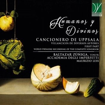 Cover van Zuniga, Baltazar & Maurizio Less & Accademia Degli – Humanos Y Divinos - Cancionero De Upsala