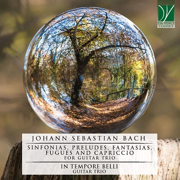Cover van In Tempore Belli Guitar Trio – Bach-Sinfonias, Preludes, Fantasias, Fugues & Capr