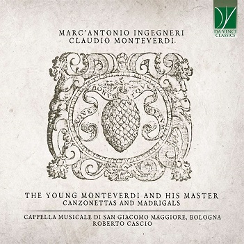 Cover van Capella Musicale Di San Giacomo Maggiore & Reberto – The Young Monteverdi and His Master