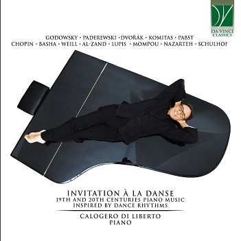 Cover van Di Liberto, Calogero – Invitation a La Danse - 19th & 20th Centuries Pian