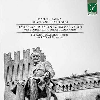 Cover van Scanziani, Silvano – Oboe Caprices On Giuseppe Verdi - 19th Century Mus