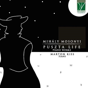 Cover van Kiss, Marton – Mihaly Mosonyi: Puszta Life, Piano Works
