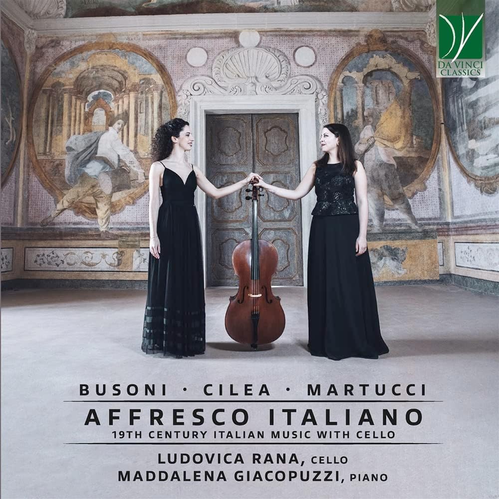 Cover van Rana, Ludovica & Maddalena Maddalena – Affresco Italiano - 19th Century Italian Music
