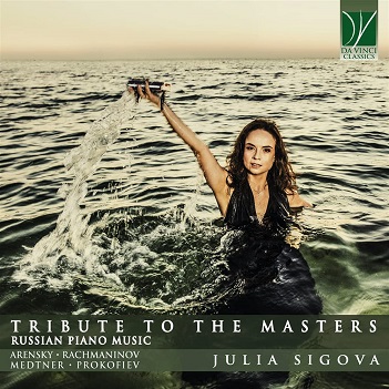 Cover van Sigova, Julia – Arensky, Rachmaninov, Medtner, Prokofiev