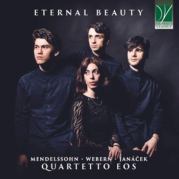 Cover van Quartetto Eos – Mendelssohn, Webern, Janacek: Eternal Beauty