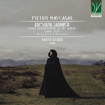 Cover van Attura, Marco – Mascagni Rapsodia Satanica (Piano Arrangement, Roma 1917)