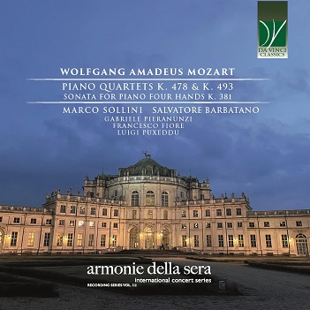 Cover van Barbatano, S. – Mozart: Piano Quartets K. 478 & K. 493, Sonata K.