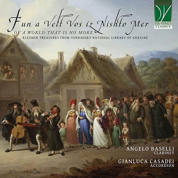 Cover van Baselli, Angelo & Gianluca Casadei – Klezmer Treasures: Fun a Velt Vos Iz Nishto Mer (of a World That is No More)