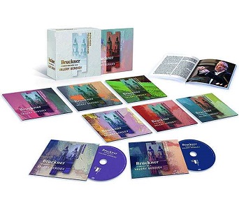 Cover van Berliner Philharmoniker, Sergi – Bruckner: Symphonies Nos. 1 -