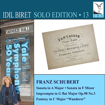 Cover van Biret, Idil – Schubert: Idil Biret Solo Edition, Vol. 13