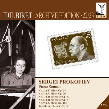 Cover van Biret, Idil – Prokofiev: Sonatas & Toccata - Idil Biret Archive Edition, Vol. 22/23