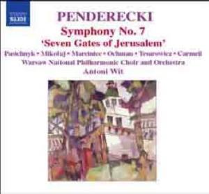 Cover van Penderecki, Krzysztof – 7 Gates of Jerusalem
