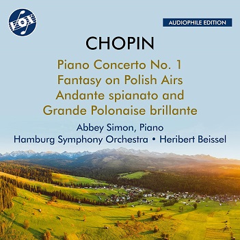 Cover van Simon, Abbey & Hamburg Symphony Orchestra – Frederic Chopin: Piano Concerto No. 1 - Fantasy On Polish Airs - Andante Spianato - Grande Polonaise Brillante