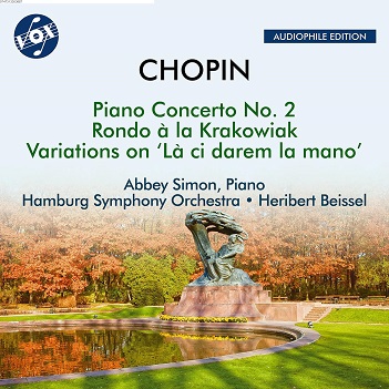 Cover van Simon, Abbey – Frederic Chopin: Complete Works For Piano & Orchestra Vol. 2