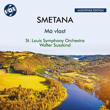 Cover van St. Louis Symphony Orchestra – Bedrich Smetana - Walter Susskind: Ma Vlast