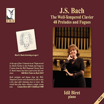 Cover van Biret, Idil – J.S. Bach: the Well-Tempered Klavier - 48 Preludes and Fugues