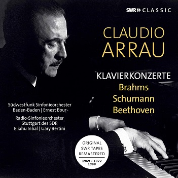 Cover van Arrau, Claudio – Klavierkonzerte Brahms/Schumann/Beethoven
