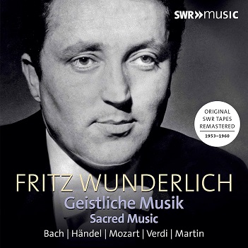 Cover van Fritz Wunderlich – Sacred Music