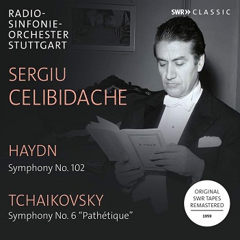Cover van Celibidache, Sergiu – Sergiu Celibidache Conducts Tchaikovsky and Haydn