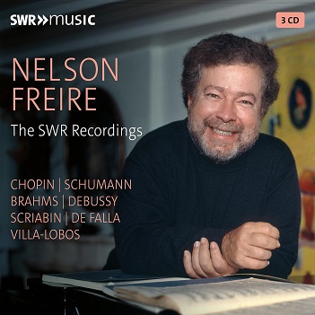 Cover van Freire, Nelson – Brahms, Chopin & Debussy: Nelson Freire - the Swr Recordings
