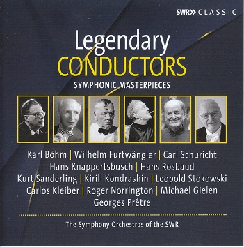 Cover van Various – Legendary Conductors - Symphonic Masterpieces