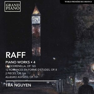 Cover van Nguyen, Tra – Joachim Raff: Piano Works 4