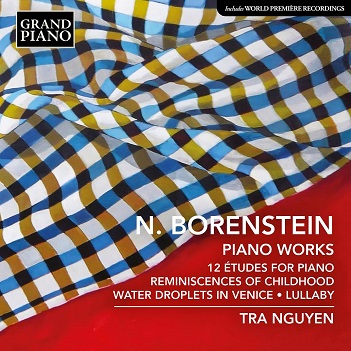 Cover van Nguyen, Tra – Nimrod Borenstein: Piano Works - Etudes