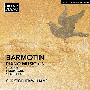 Cover van Williams, Christopher – Piano Music Vol. 3