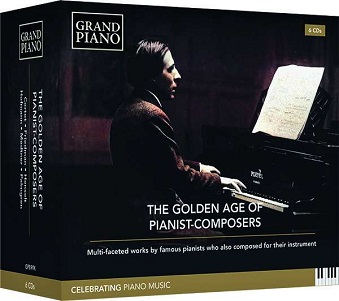 Cover van Various – Golden Age of Pianist Composers: Multi-Faceted Works By