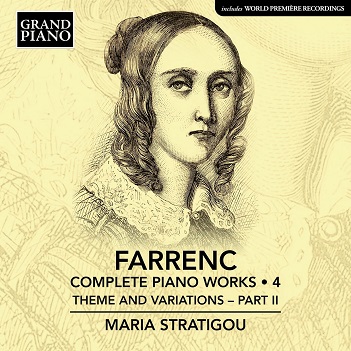 Cover van Stratigou, Maria – Farrenc: Complete Piano Works, Vol. 4