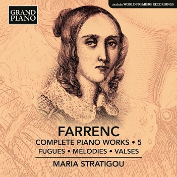 Cover van Stratigou, Maria – Farrenc: Complete Piano Works, Vol. 5