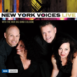 Cover van New York Voices – Live With the Wdr Big Band Cologne