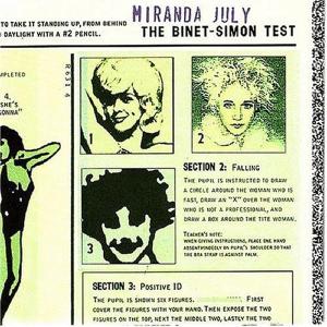 Cover van July, Miranda – Binet Simon Test