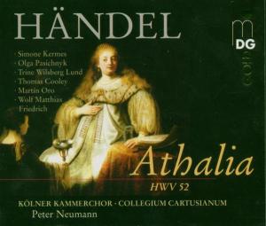 Cover van Neumann, Peter & Simone Kermes – Handel: Athalia Hwv 52