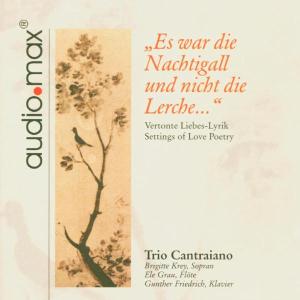 Cover van Trio Cantraiano – Es War Die Nachtigall Und Nicht Die