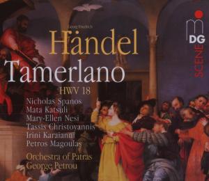 Cover van Karg, Christiane – Tamerlano Hwv18