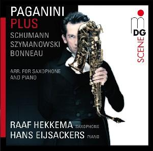 Cover van Hekkema, Raaf – Paganini Plus
