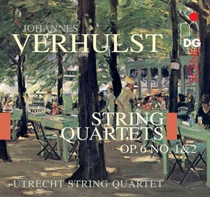 Cover van Verhulst, J. – String Quartets Op.6 No.1&2