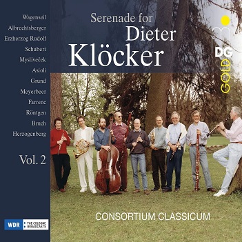 Cover van Wagenseil, G.C. – Serenade For Dieter Klocker Vol.2