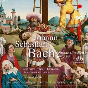 Cover van Zimmermann, Frank Peter – Johannes-Passion Bwv245