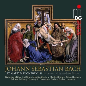 Cover van Zimmermann, Frank Peter – Markus Passion Bwv247
