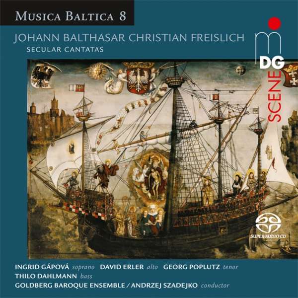 Cover van Goldberg Baroque Ensemble – Freislich: Secular Cantatas