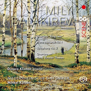 Cover van Klinton, Dinara – Mily Balakirev: Orchestral Works