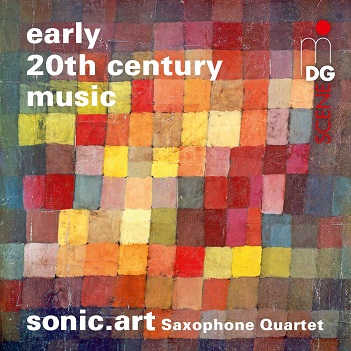 Cover van Sonic Art Saxophone Quartet – Early 20th Century Music