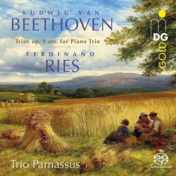 Cover van Trio Parnassus – Beethoven/Ries: Trios Op. 9 For Piano Trio