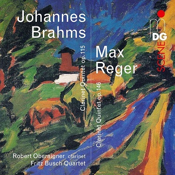 Cover van Oberaigner, Robert – Brahms & Reger: Clarinet Quintets