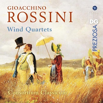 Cover van Consortium Classicum – Gioacchino Rossini: Wind Quartets